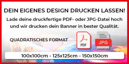 Quadratisch Druckenlassen